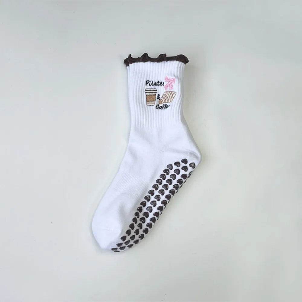 Cute Cherry Grip Socks